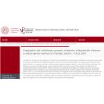 Comparative and evolutionary genomic of animals, with particular reference to marine species and taxa of veterinary interest 